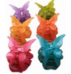 4078<br>Pinza mariposa 7 cm<br>6 colores